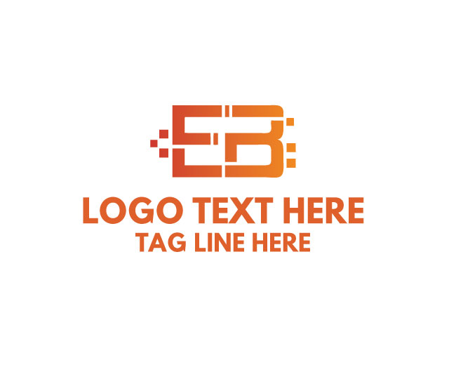  Letter E B Corporate Logo