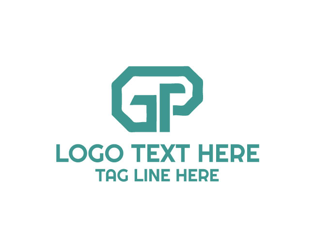 Letter GP Logo