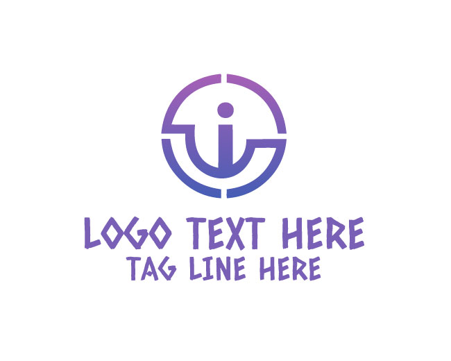 Letter I Monogram Logo