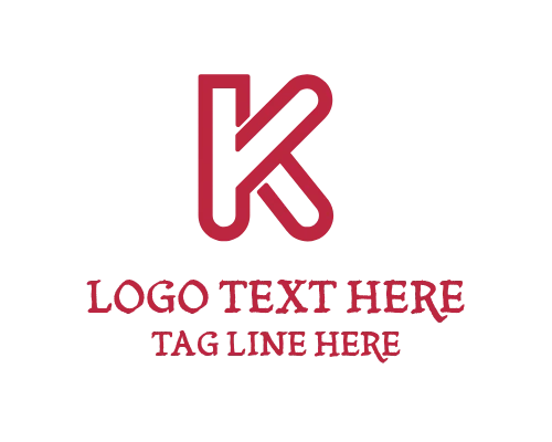 Letter K Identity Logo