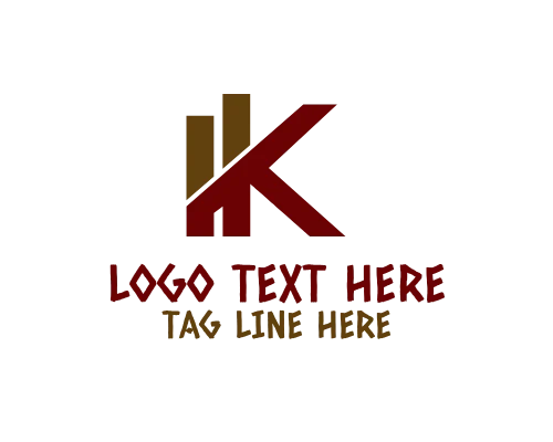 Letter K Tech Logo