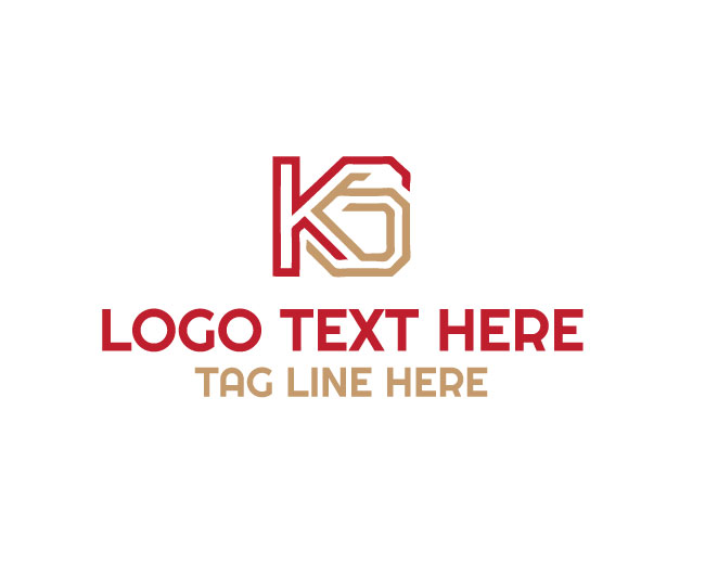  Letter KD Business Logo