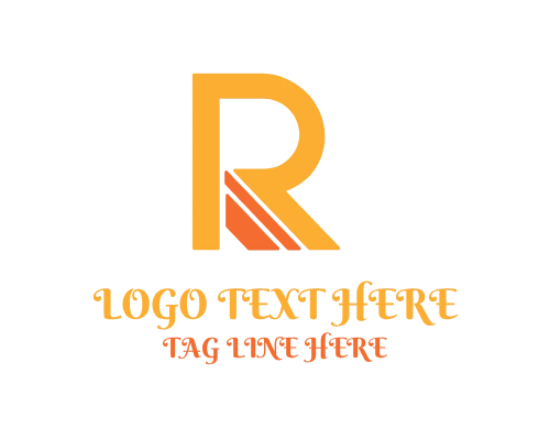 Letter R Identity Logo