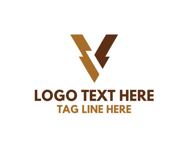 Letter V Open Logo