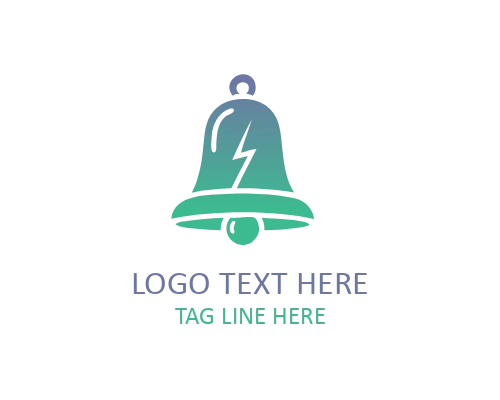Liberty Bell Democracy Symbol Logo for Civic and Educational Use