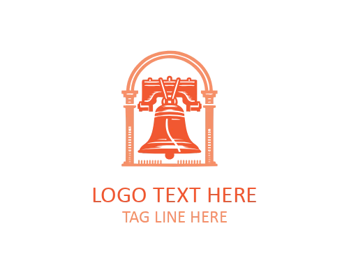 Liberty Bell Heritage Logo for Museums, Schools, and Civic Organizations