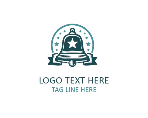  Liberty Bell Historic Landmark Logo for Museums and Tourism Branding
