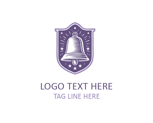 Liberty Bell Patriot Logo for American History and Freedom Campaigns