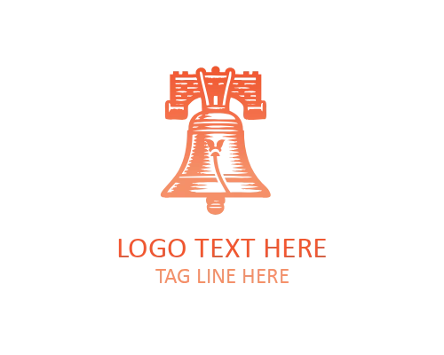 Liberty Bell Vector Logo for Digital and Print Historical Projects