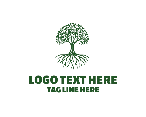 Life Energy Tree Roots Logo