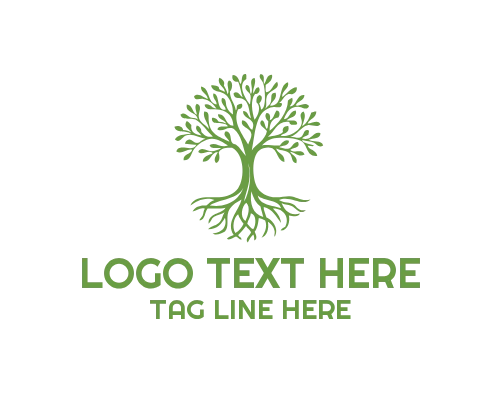 Life Strength Tree Roots Logo