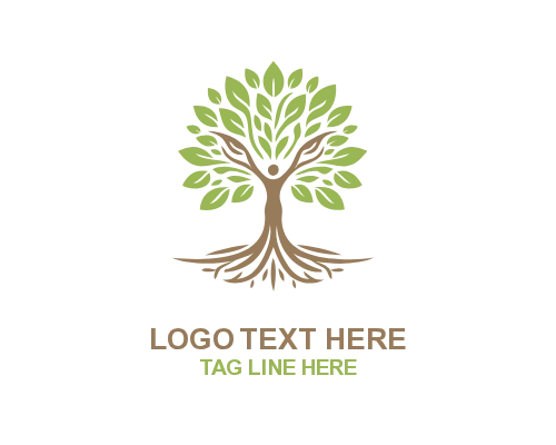 Lifebloom Human Tree Logo