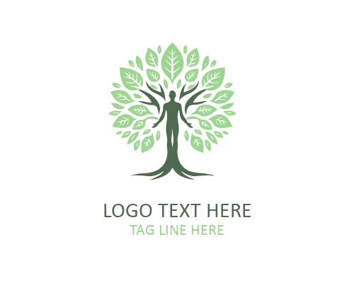 Lifebond Human Tree Logo