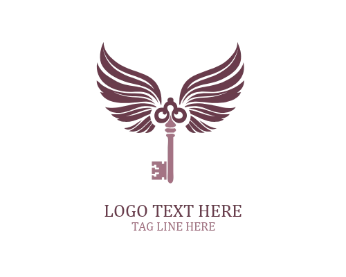Lifted View Wings Key Logo