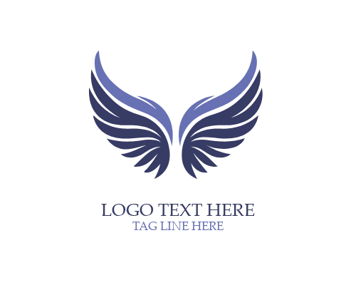  Light Angel Wings Logo