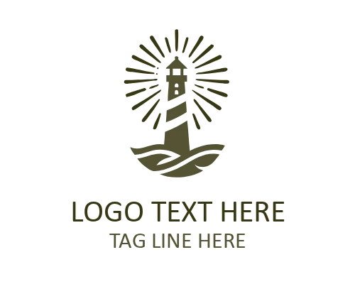 Lighthouse Startup Logo for Modern Business Branding