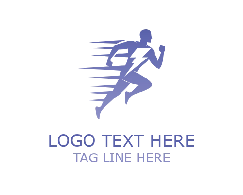 Lightning Human Energy Logo