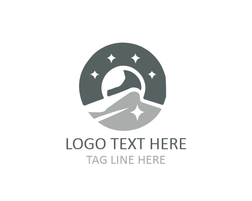 Limestone Flat Stone Logo for Construction and Architecture Brands