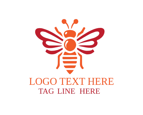 Line Art Bee Logo for Minimal and Elegant Branding