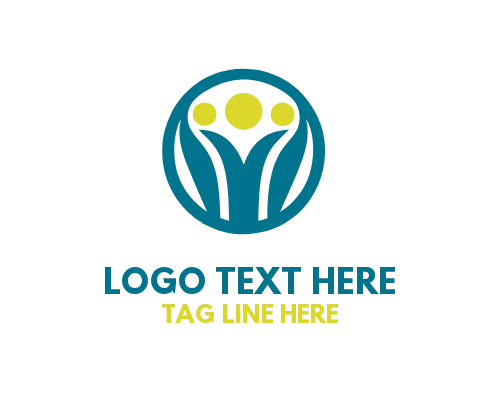 Line Art People Community Logo