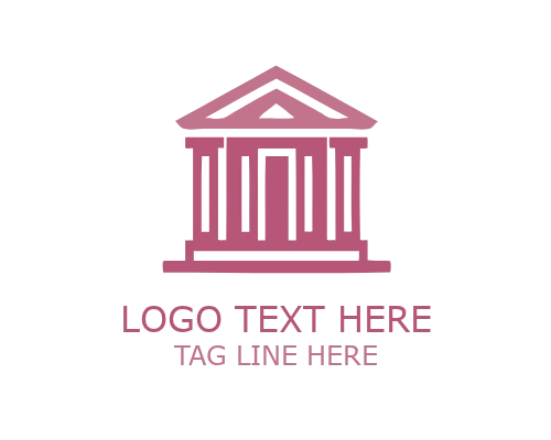 Line Art Pillar Logo