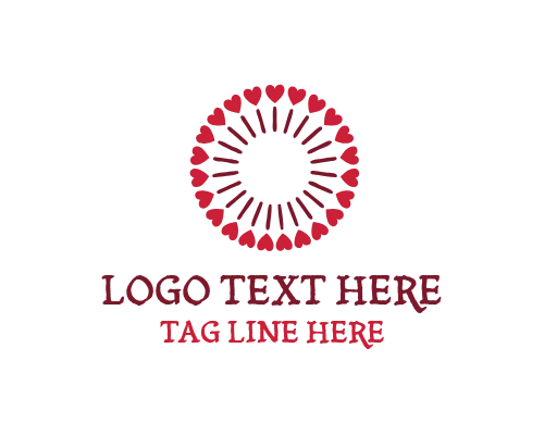  Line Heart Logo