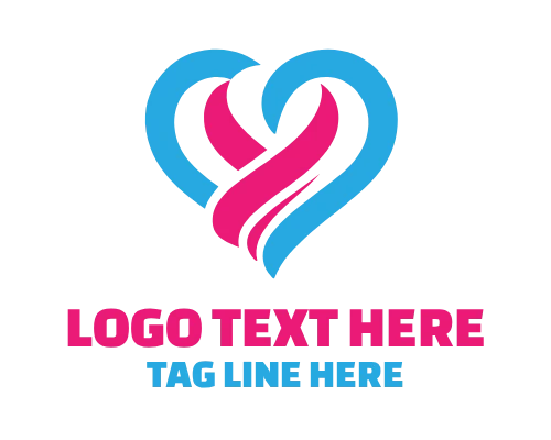 Line Heart Logo