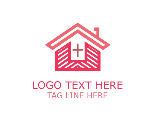 Line Style Abstract Roofing Logo for Clean Property Branding
