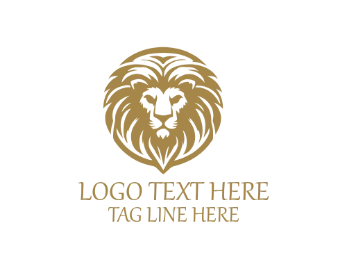 Line Style Lion Logo for Clean and Modern Branding
