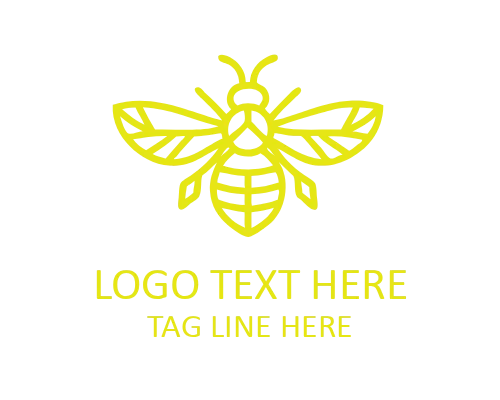 Linear Bee Emblem