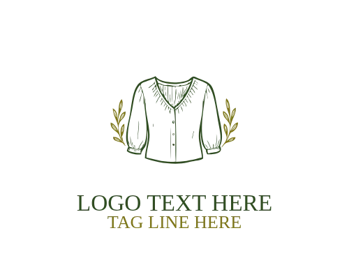 linear clothing logo premium dessign