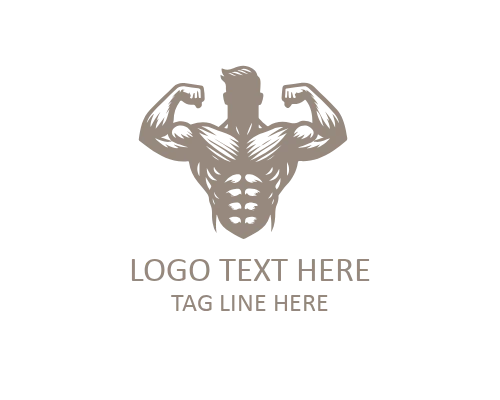 Linear Muscle Core Fitness GYM Logo