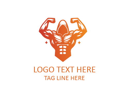 Linear Muscle Dynamic Fitness GYM Logo