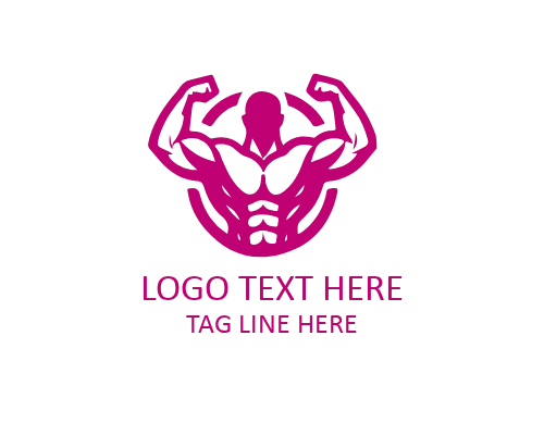 Linear Muscle GYM Active Lifestyle Logo