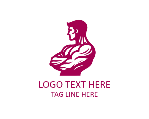 Linear Muscle GYM Fit Power Logo