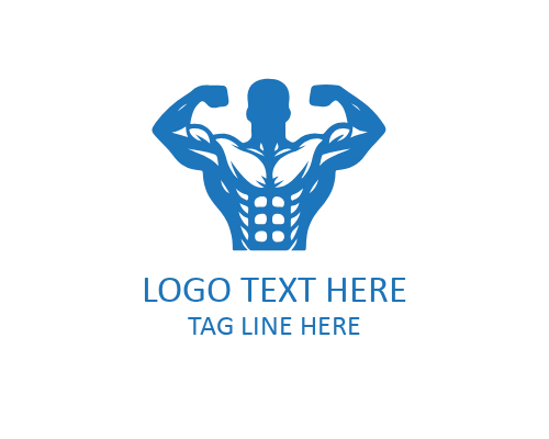 Linear Muscle GYM Performance Fitness Logo