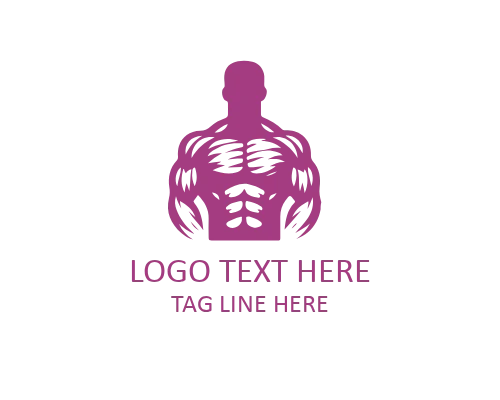 Linear Muscle GYM Professional Training Logo