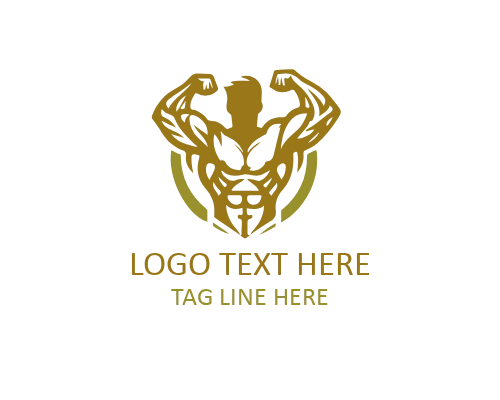Linear Muscle GYM Strength Training Logo