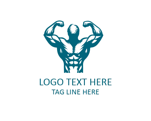 Linear Muscle GYM Warrior Strength Logo