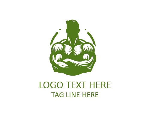 Linear Muscle Iron Strength GYM Logo