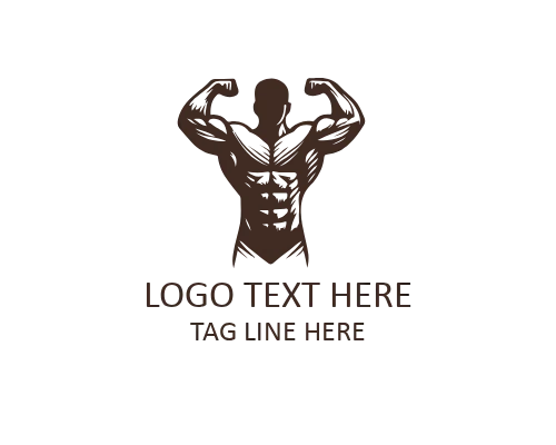 Linear Muscle Titan Strength GYM Logo