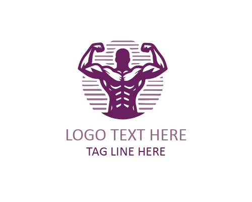 Linear Muscle Ultimate Fitness GYM Logo