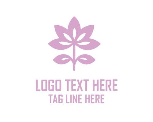 Linear Natural Bloom Logo