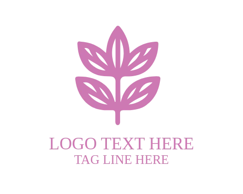 Linear Rose Hexagon Badge Logo