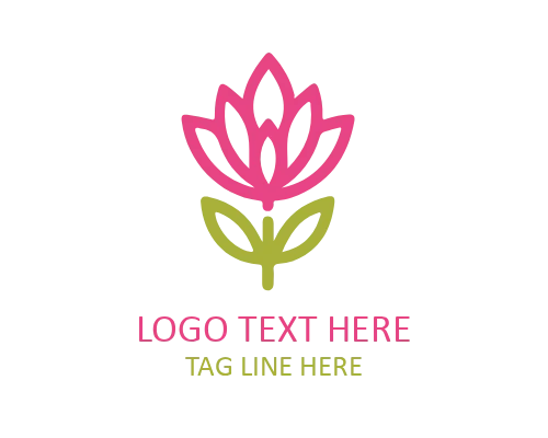 Linear Rose Infinity Style Logo