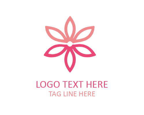 Linear Rose Long Stem Logo