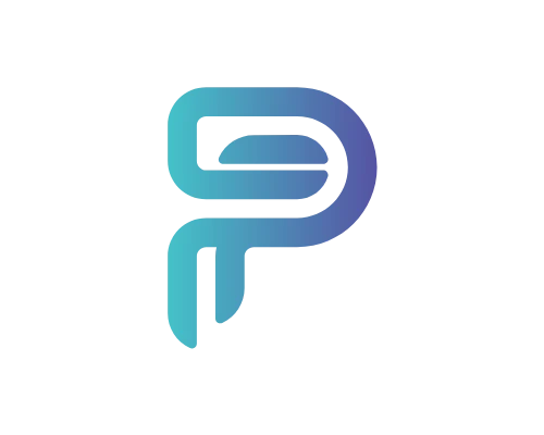 Unique Letter P Logo