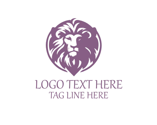 Lion Emblem Logo for Royal and Strong Brand Identity