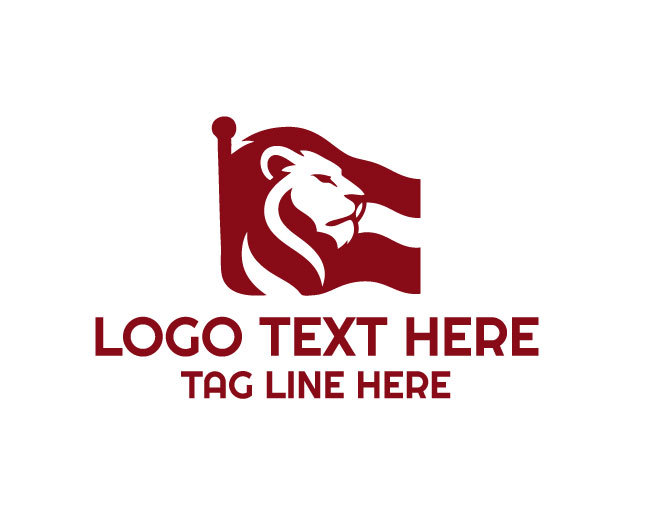 Lion Flag Logo