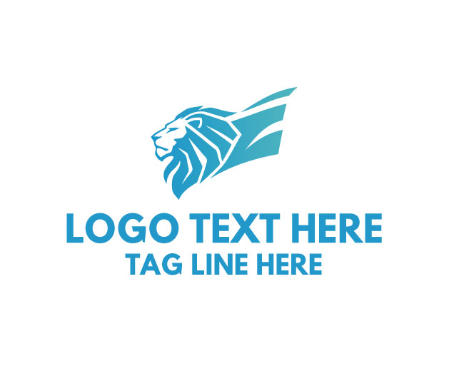 Lion Flag Power Logo